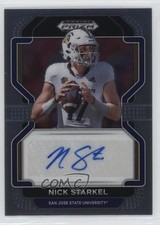 2023 Panini Prizm Draft Picks 2022 Update Nick Starkel #RA-NST Auto 0jr6