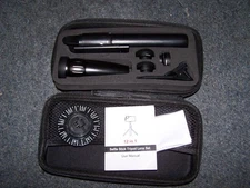 Great Selfie Stick Tripod with multiple lens in case. Never used! Nice!