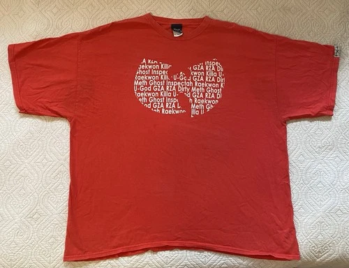 Rare Wu-Tang T-shirt Mens Black Large Clan Members Names Vintage vintage concert t-shirt, vintage, size L, single stitch, B+ condition