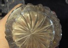Cut glass salt and pepper shaker Anglo Irish cutting 4" — photo 4