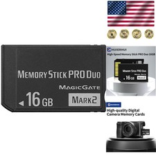 Reliable 16GB Memory Stick Pro Duo   Temperature and Water-Resistant for Cameras