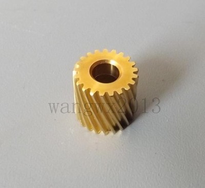5PCS 21 teeth 0.5 mold 4.98mm Hole Motor Gear   Left Rotary Helical Gear *tm