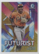 2021 Bowman Futurist Mega Box Gold Mojo Refractor 14/50 Marco Luciano 0lz4