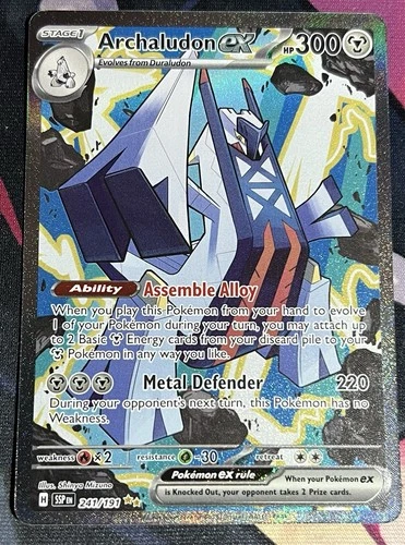 Archaludon ex 241/191 Sv08: Surging Sparks Holo