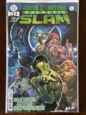 DC K.O. GREEN LANTERN GALACTIC SLAM #1 (ONE SHOT) CVR A CIAN TORMEY