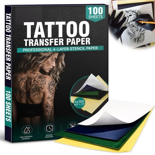 Clennaner Tattoo Transfer Paper, 8.5x11 Thermal Stencil video thumbnail