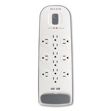 Belkin BV11205006 3996 J 12 AC Outlets 6' Cord Home/Office Surge Protector New