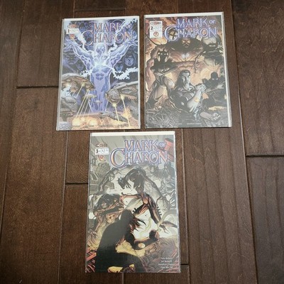 Mark of Charon #1 #2 #3 CGE Comics Sci-Fi Action