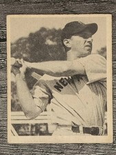 1948 Bowman #19 Tommy Henrich LOW GRADE