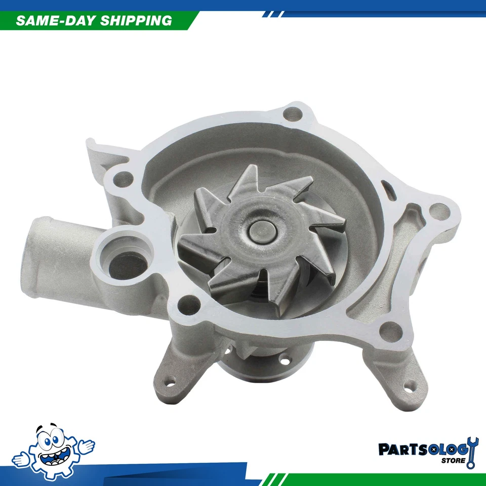 DNJ WP106 Water Pump For 83-96 Dodge Mitsubishi Mighty Max Ram 50 2.0L SOHC 8v - Image 2 of 2