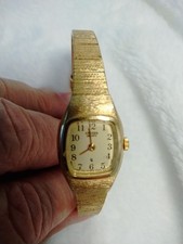 Ladies Citizen Brushed Gold Tone Quartz Watch