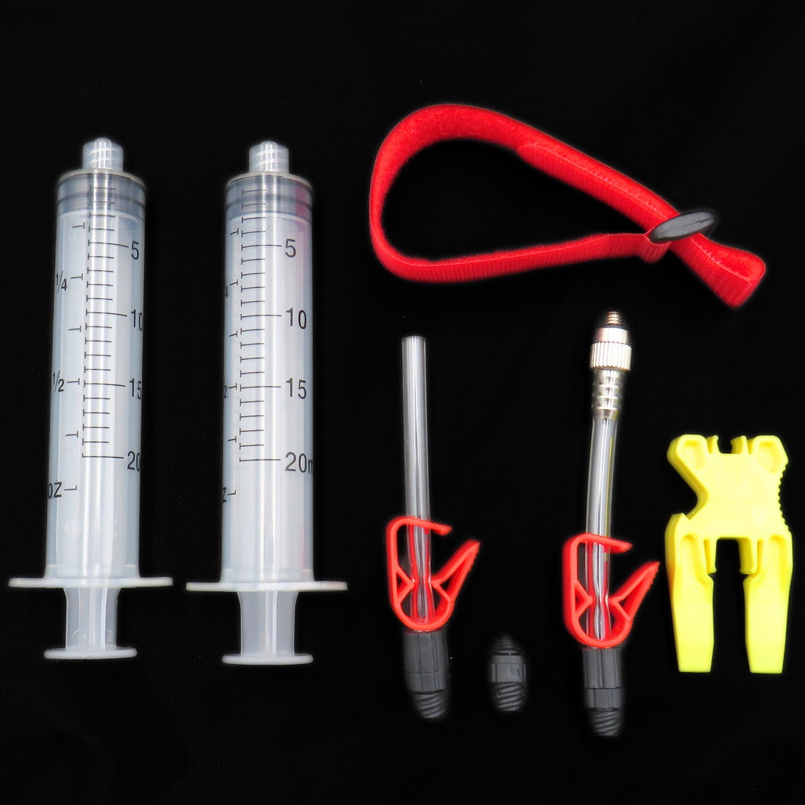 Clarks Bleed Kit Shimano Compatible Easy Use Fittings/ Hoses/ Syringes Etc -H