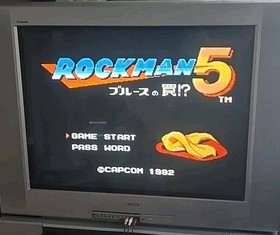 Megaman Rockman 5 For Nintendo Famicom FC NES 