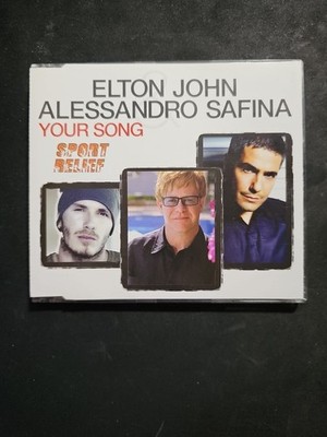 Elton John & Alessandro Safina : Your Song - CD Single (2002, Mercury)