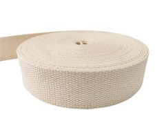 11 Yards Natural Heavy Cotton Webbing 3/4 Inch for Sewing DIY Craft Bags Maki...
