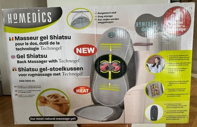 Siège Massage HoMedics Gel Shiatsu (Technogel) - Dos/Épaules/Chaleur - - Photo 1/4
