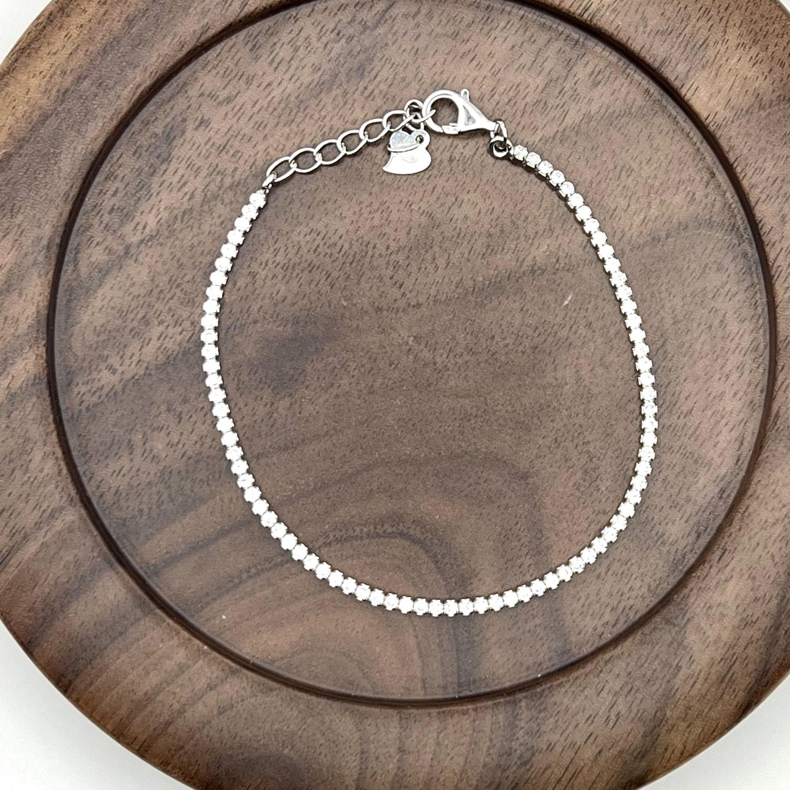 Bracelet rivière argent 925 et oxydes pour illuminer vos tenues de soirée et du quotidien