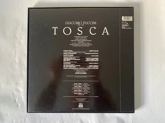 Giacomo Puccini , Maria Callas , Giuseppe Di Stefano , Tito Gobbi Vinyl Box Set - Image 2 of 4
