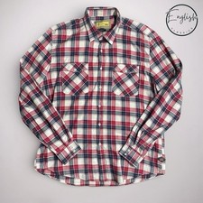 Barbour International Steve McQueen Western Checked Shirt Men’s XXL 