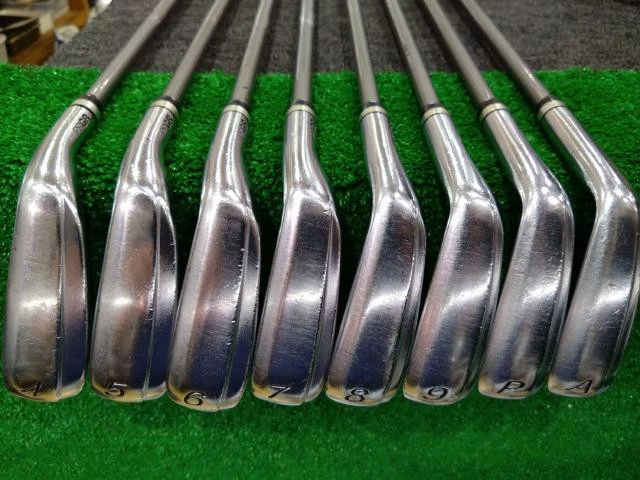 PRGR egg PF Iron set golf club 4-P,A 8pcs egg Original carbon/M43 #AB08430 - Image 3 of 4