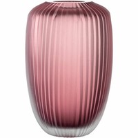 Leonardo Vase Bellagio, Blumenvase, Dekovase, Glas, Beere, 15.5 Cm, 036446
