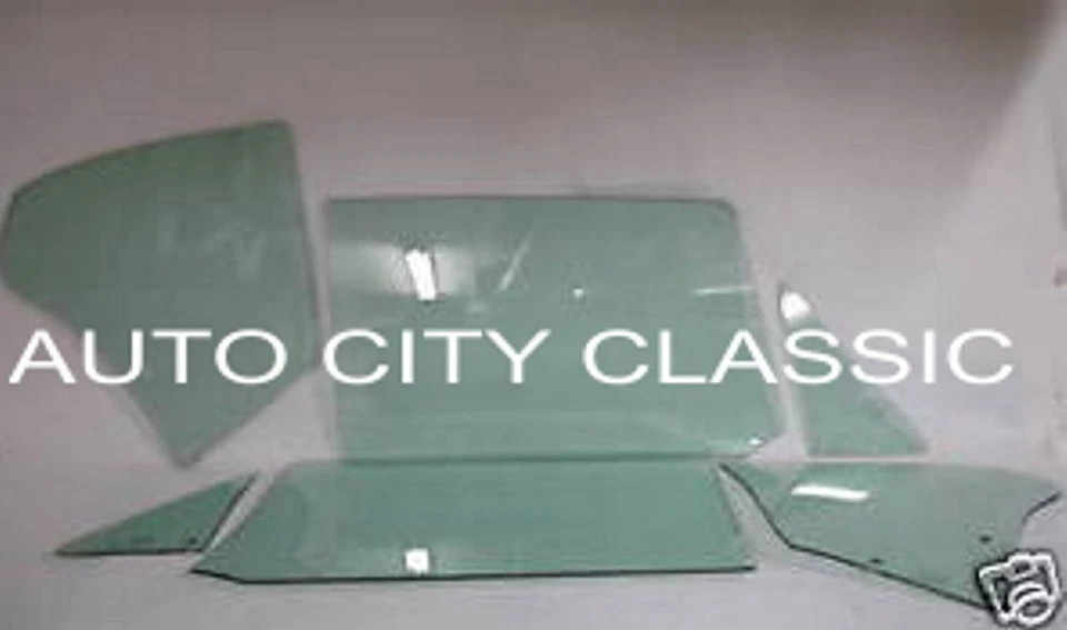 Oldsmobile Cutlass 442 1968 vidrio 2 puertas techo rígido ventilación puerta cuarto trasero verde Foto 2 de 4