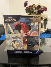 Lorcana Fabled Collection Starter Set 4 Packs And Tinker bell Promo