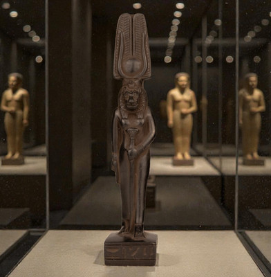Egyptian Artifacts A Rare Authentic Pharaonic Statue Of Egyptian God Sekhmet BC