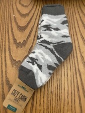NORTHEAST OUTFITTERS YOUTH COZY CABIN SOCKS CAMO SIZE SMALL YOUTH 10K-4 NWT