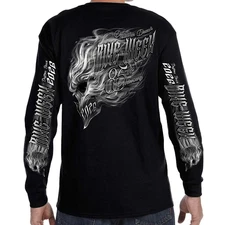 Long Sleeve 2026 Bike Week Daytona Beach Smokin' Skull No Harley
