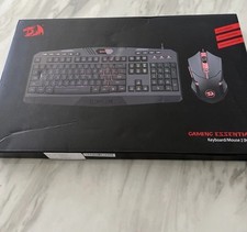 REDRAGON GAMMING ESSENTIALS MODEL S101-3 KEYBOARD/MOUSE 2 IN 1 SET.