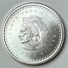 1/10 oz SILVER Round AZTEC CALENDAR Golden State Mint .999 FINE Bullion - 05