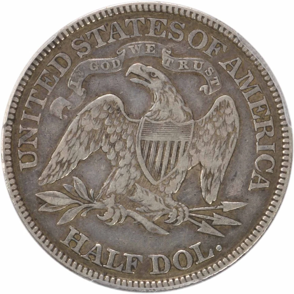 1881 Liberty Seated Half Dollar VF35 PCGS (CAC) - Image 4 of 4