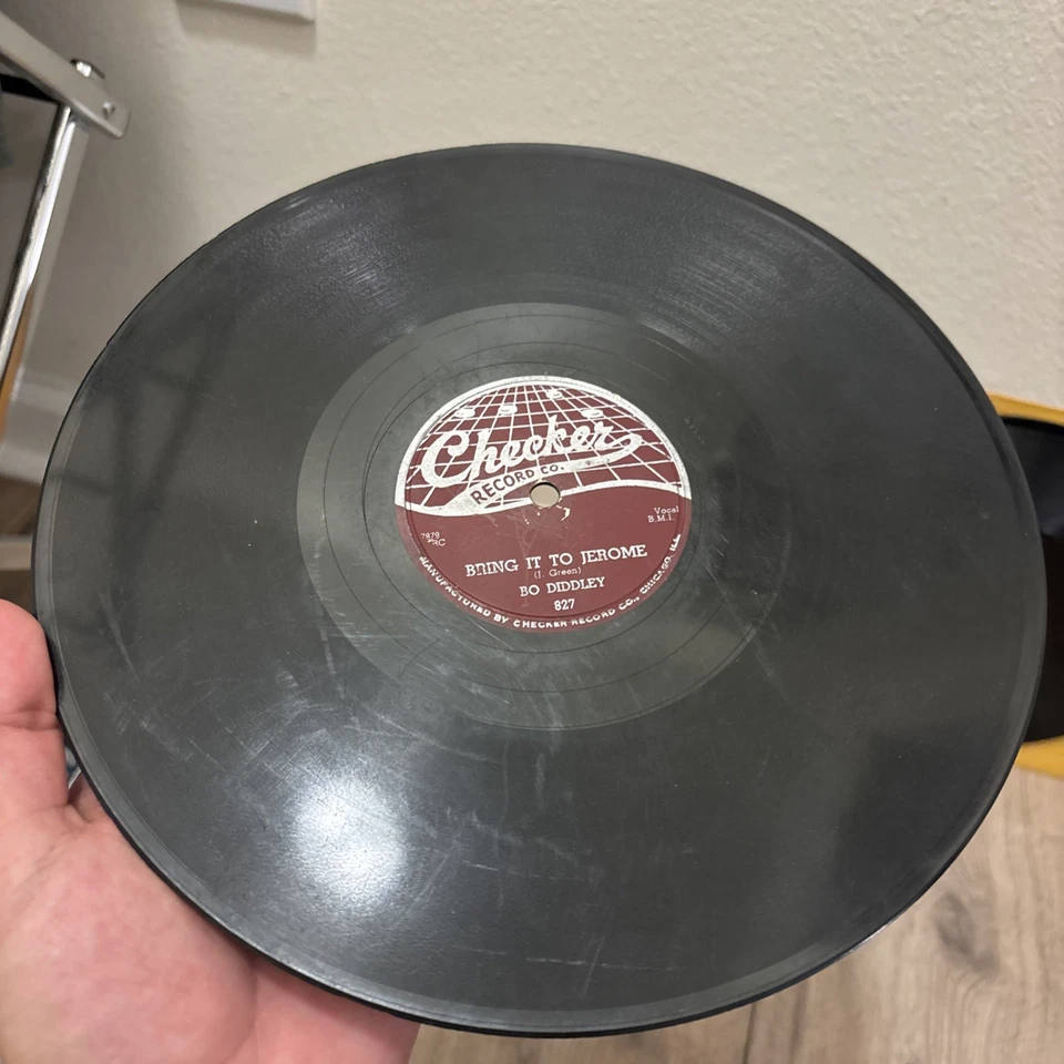 Bo Diddley 78 Rpm Lot Bring It To Jerome Diddley Daddy 1950s Rock And Roll Foto 4 de 4
