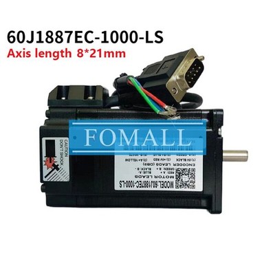 1PCS New For 60J1887EC-1000-LS Closed-loop two-phase stepper motor 3Nm 5A 8*21mm