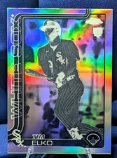 ~ Tim Elko 2025 Topps Chrome Update Negative Refractor RC #USC79 White Sox