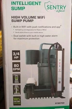 Zoeller STBS700 Basement Sentry High Volume WiFi Intelligent Sump Pump 3/4 HP