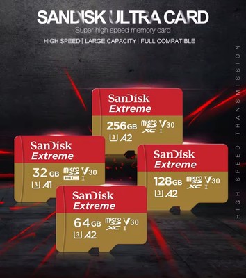 SanDisk Memory Card Extreme PRO microSDXC Card 64 Gb / 128 Gb