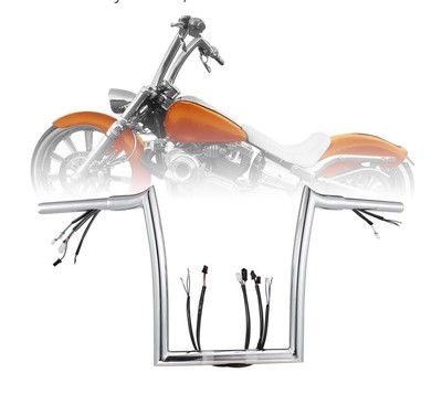 12  Ape Hangers Mercenary Handlebars for 16-17 Harley Breakout