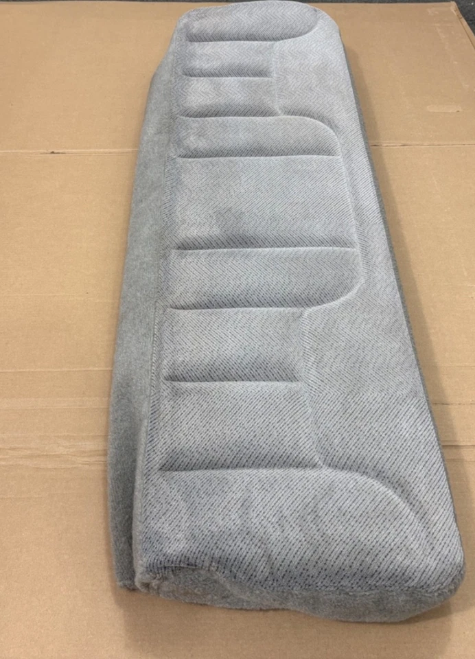 Chevy Silverado GMC Sierra 1995 1996 1997 1998 1999 banco trasero asiento inferior gris Foto 3 de 4