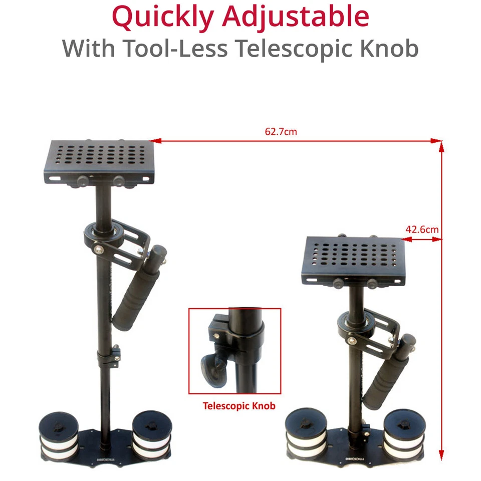 SHOOTVILLA 3000 handheld Stabilizer steadycam for 550d 30d 7d 5d d90 hdv dslr - Image 3 of 4