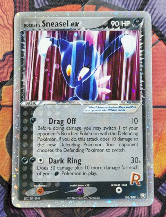 Rocket's Sneasel ex 103/109 Team Rocket Returns	Pokemon Card TCG English