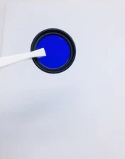 Various sizes 450nm Blue Light Pass Narrow Bandpass Filter Glass  NBP450-40K