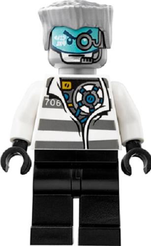 LEGO ZANE PRISON OUTFIT MINIFIG from set 70591 Skybound minfigure