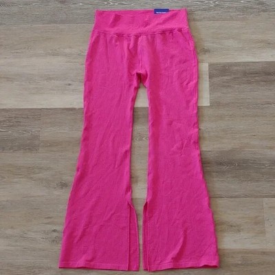 NWT JoyLab Extra Long High Rise Flare Leggings Pink Size XXL
