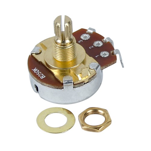 Bajo de guitarra FLEOR 12 piezas A/B 250/500K potenciómetros cobre tamaño completo eje corto - Imagen 14 de 27