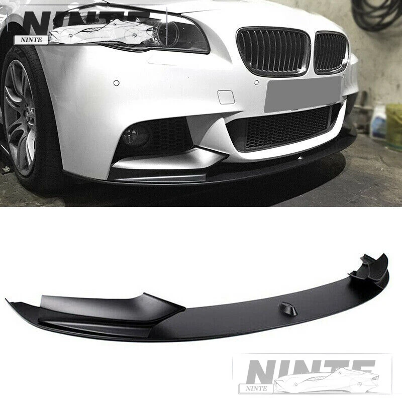 FOR BMW 5 SERIES F10 F11 M SPORT FRONT LIP SPLITTER PERFORMANCE SPOILER  MATTE