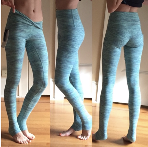NWT Lululemon Wunder Under Space Dye 