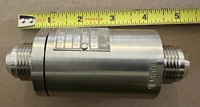 Fluid Mechanics Valve Company In-line 6000# Check Valve Model 2100