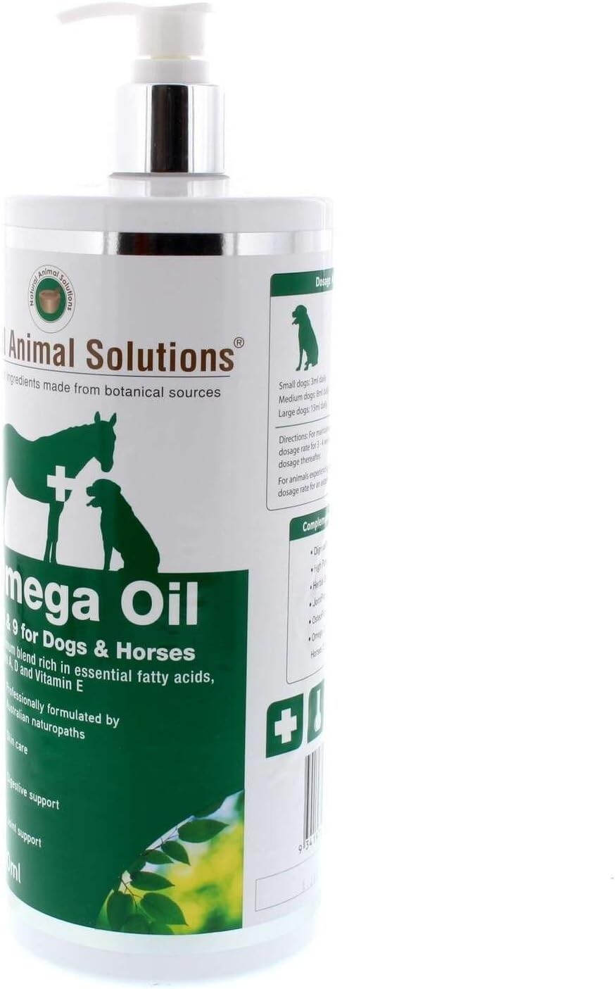 Omega Oil for Dogs & Horses 1 Litre, eBay